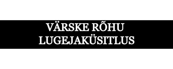 Värske Rõhu lugejaküsitlus