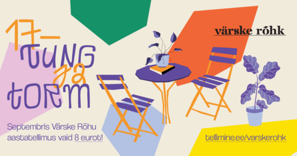 Septembris Värske Rõhu aastatellimus vaid 8 eurot!