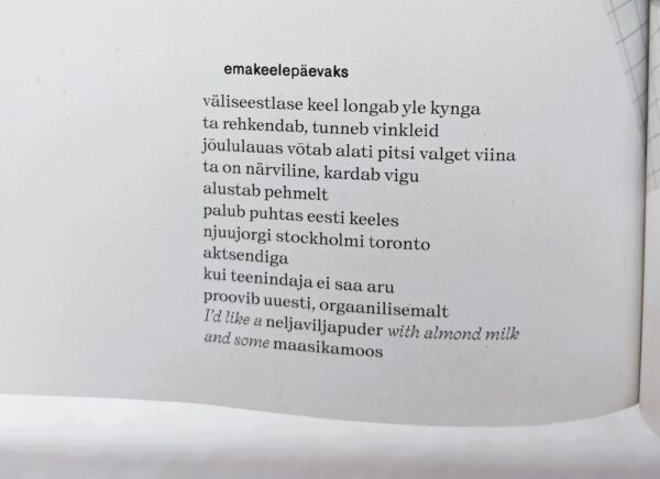 Luulet emakeelepäevaks